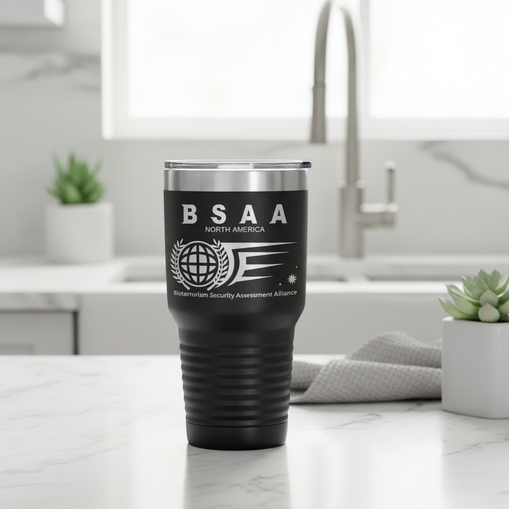 BSAA Resident Evil - Tumbler 30oz - Absurd Ink