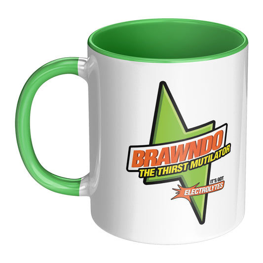 Brawndo The Thirst Mutilator - 11oz Mug (Green)
