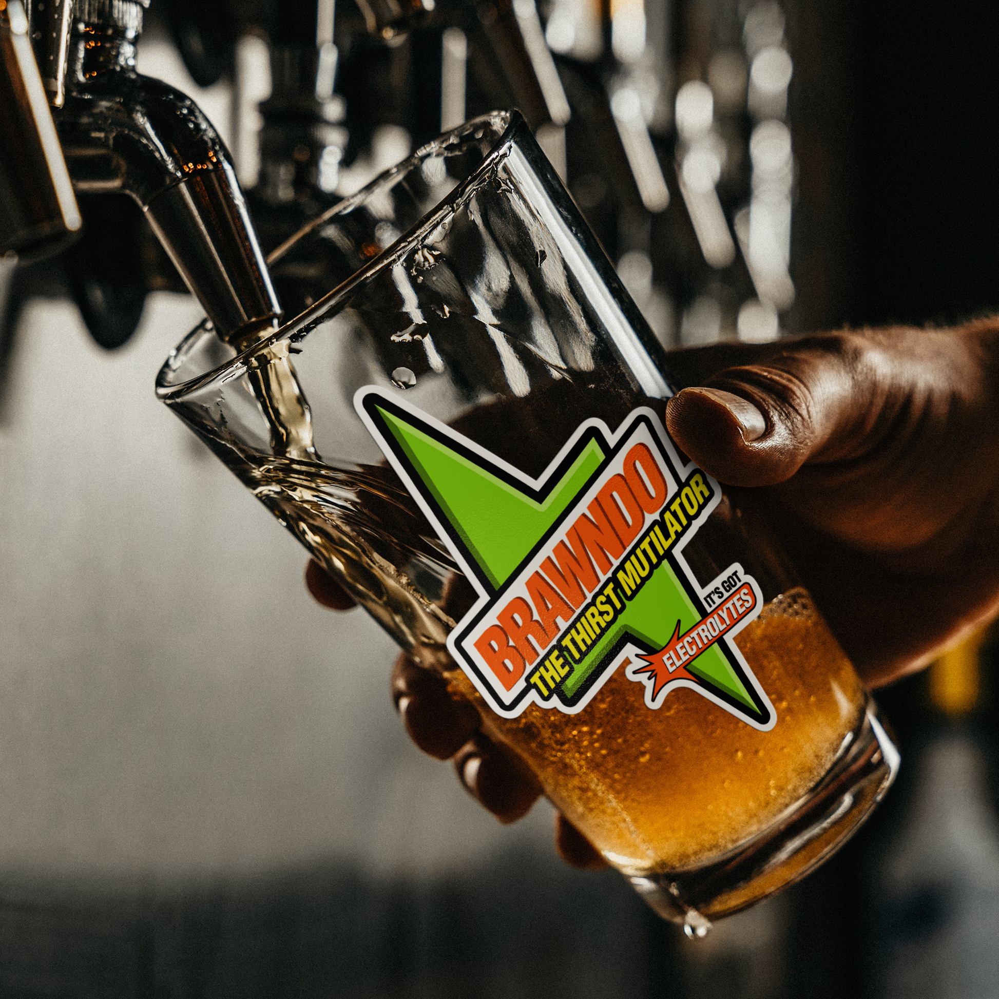 Brawndo The Thirst Mutilator - Pint Glass – Absurd Ink
