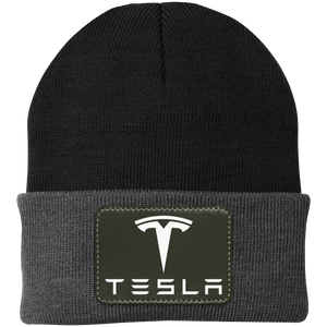 Tesla Knit Cap - Patch