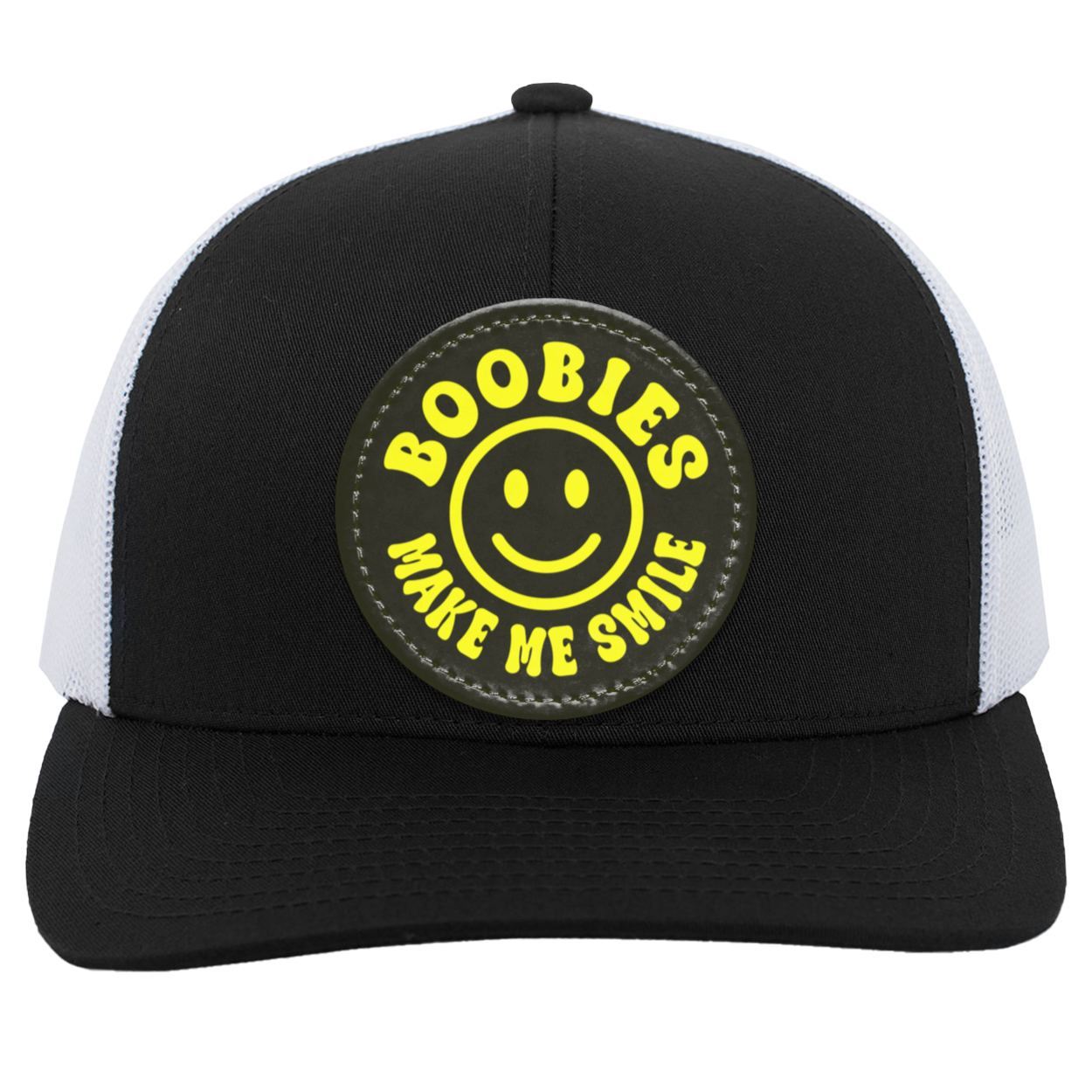 Boobies Make Me Smile - Trucker Hat (black)