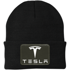 Tesla Knit Cap - Patch