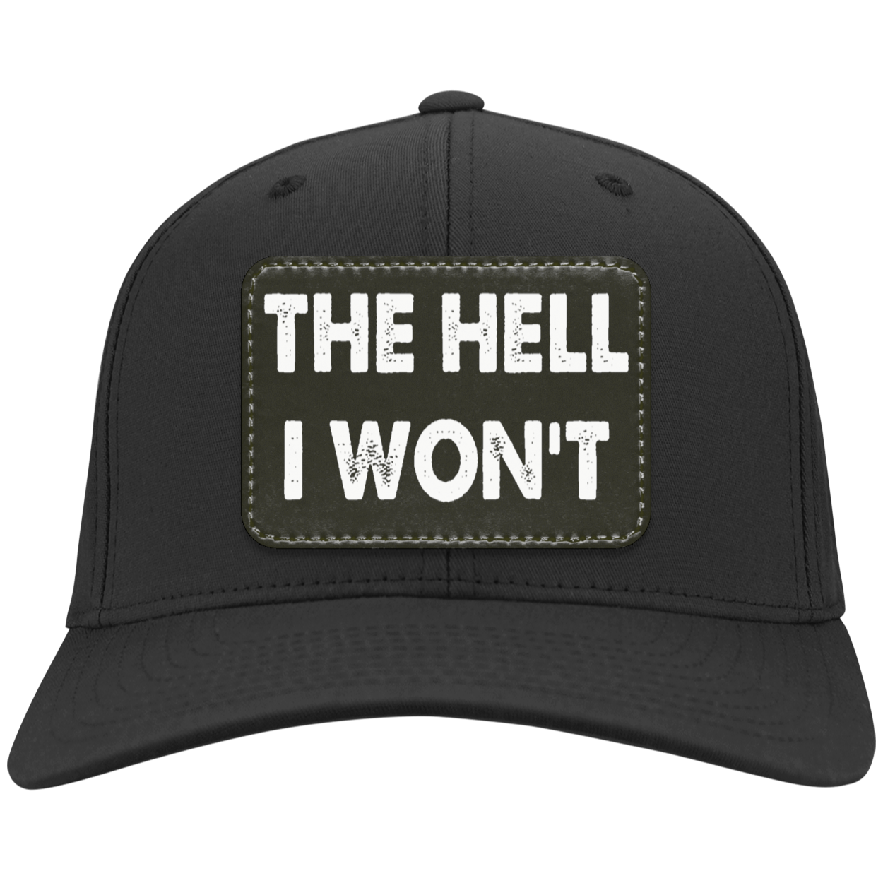 The Hell I Won't - Adjustable Cap – Absurd Ink