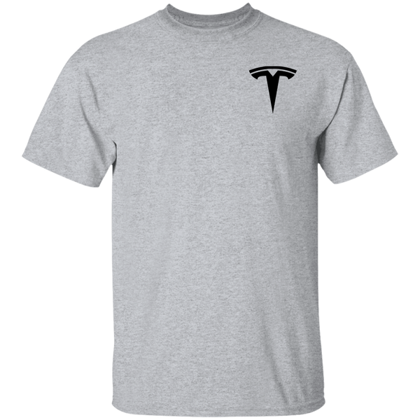 Tesla - T-Shirt (front & back-grey)