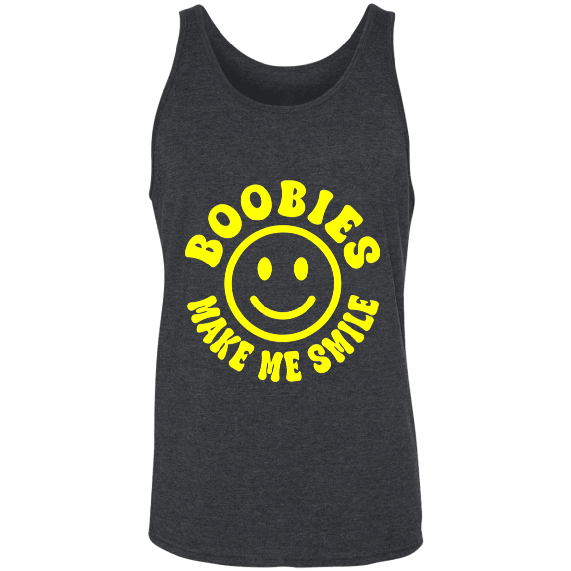 Boobies Make Me Smile - Tank Top - Absurd Ink
