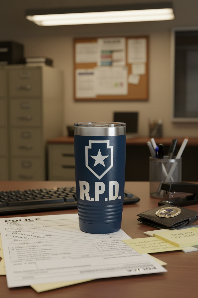 RPD Resident Evil Tumbler (20oz) - Absurd Ink