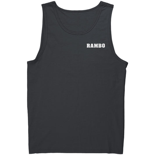 Rambo Kill Em All - District Tank (charcoal)