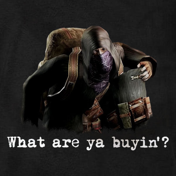 Resident Evil 4 Merchant - Long Sleeve Tee - Absurd Ink