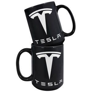 Tesla 15oz Mug (Black)