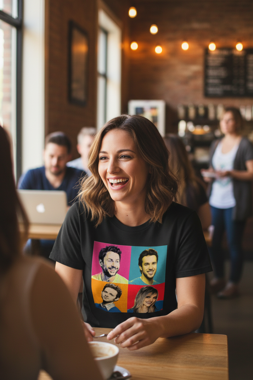 It's Always Sunny Warhol - Ladies Tee - Absurd Ink