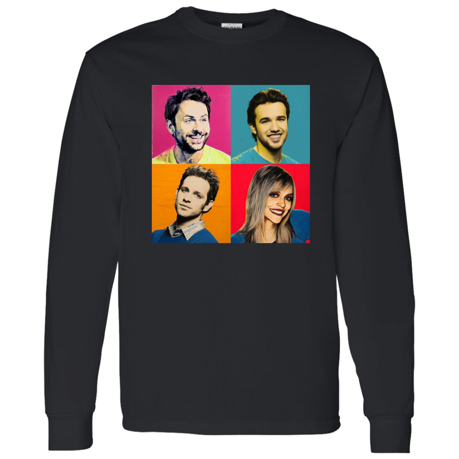It's Always Sunny Warhol - Long Sleeve Tee - Absurd Ink