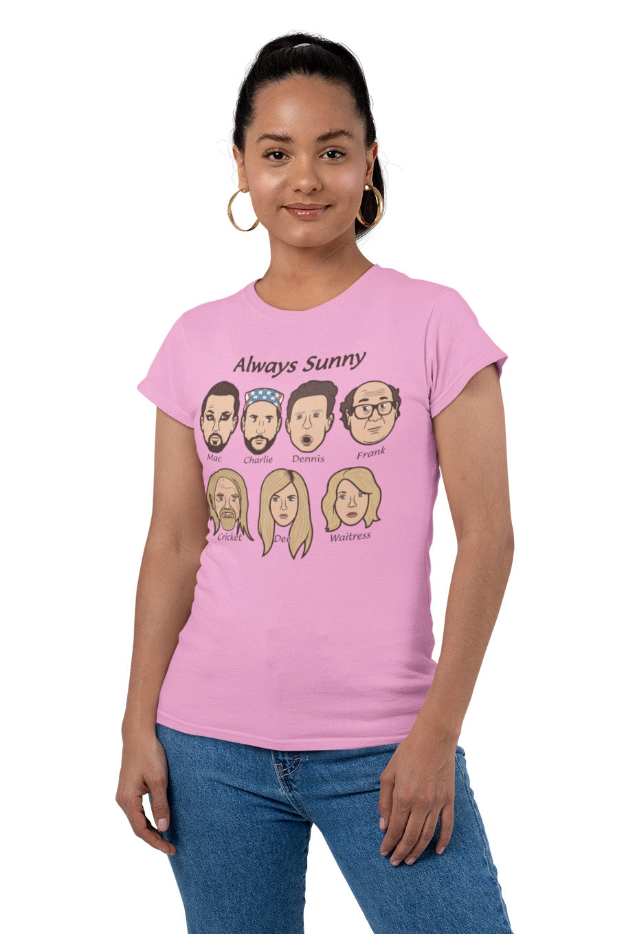 Always Sunny Cast - Ladies Tee