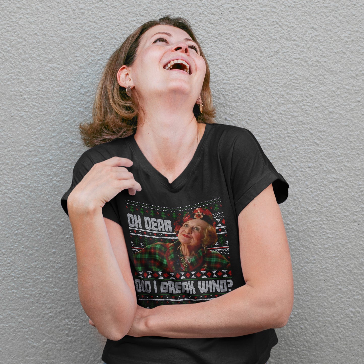 Aunt Bethany Christmas Vacation - Ladies V-Neck Tee