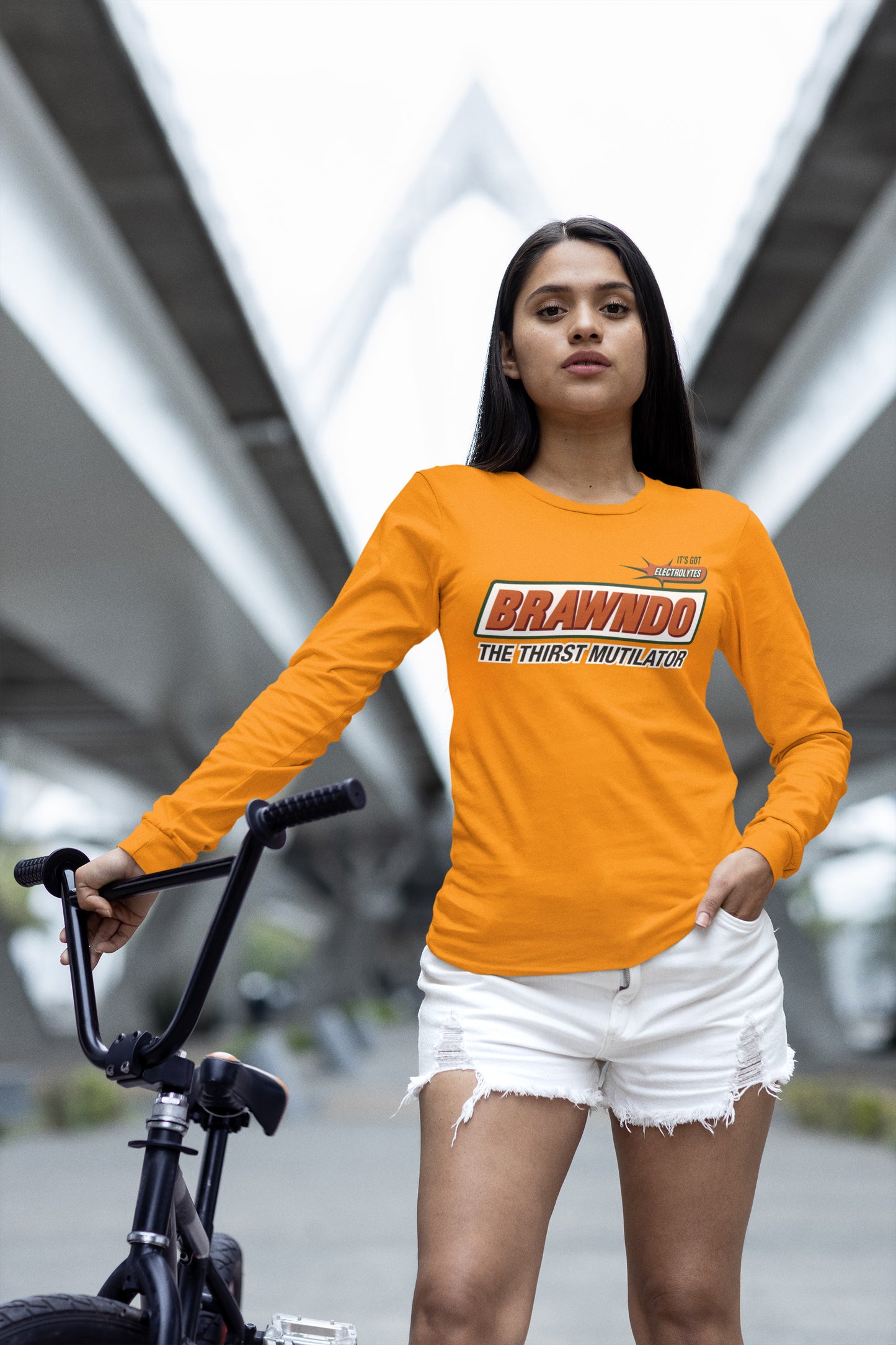 Brawndo The Thirst Mutilator - Long Sleeve Tee
