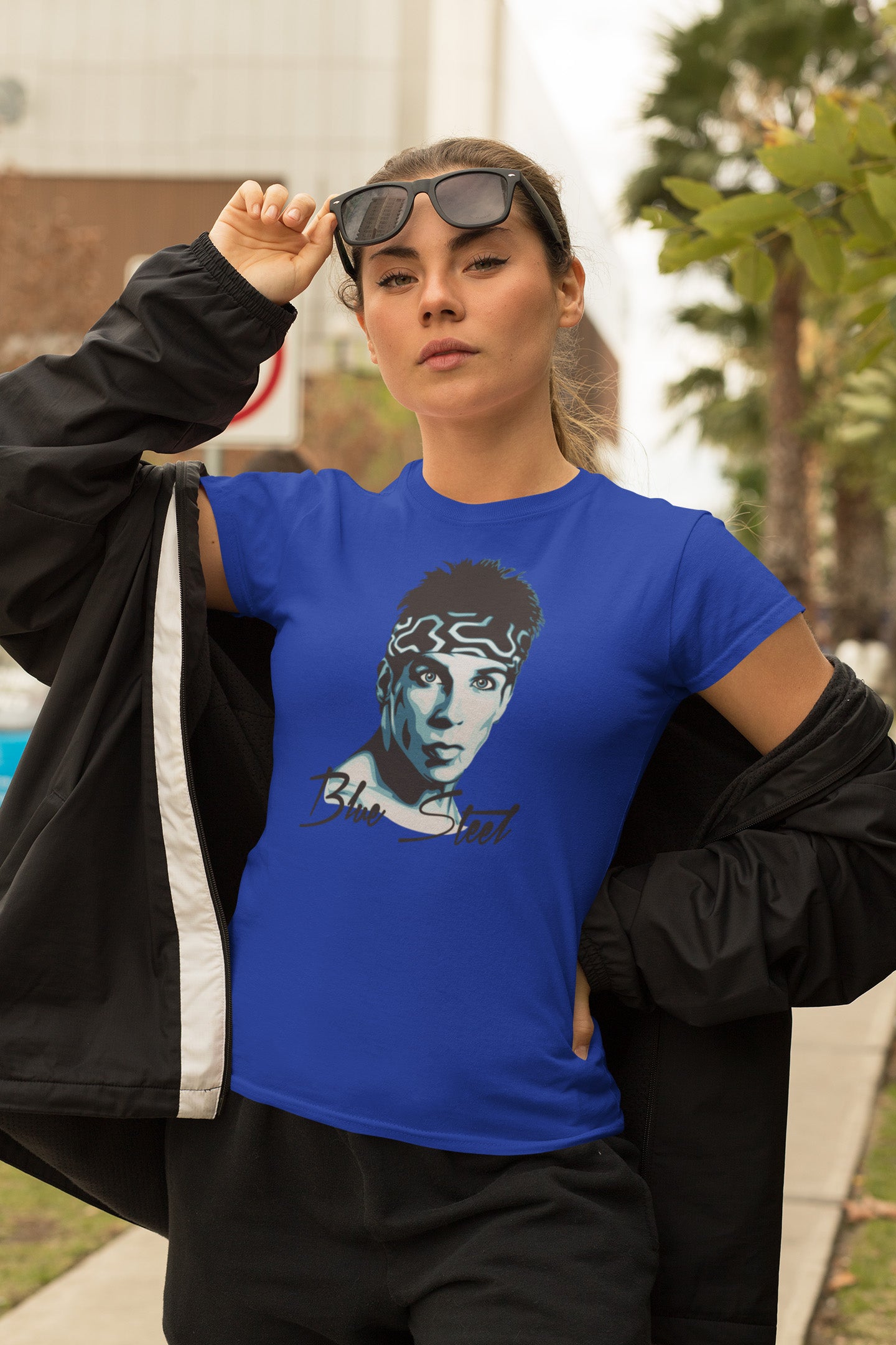 Zoolander - Blue Steel - Ladies T-Shirt