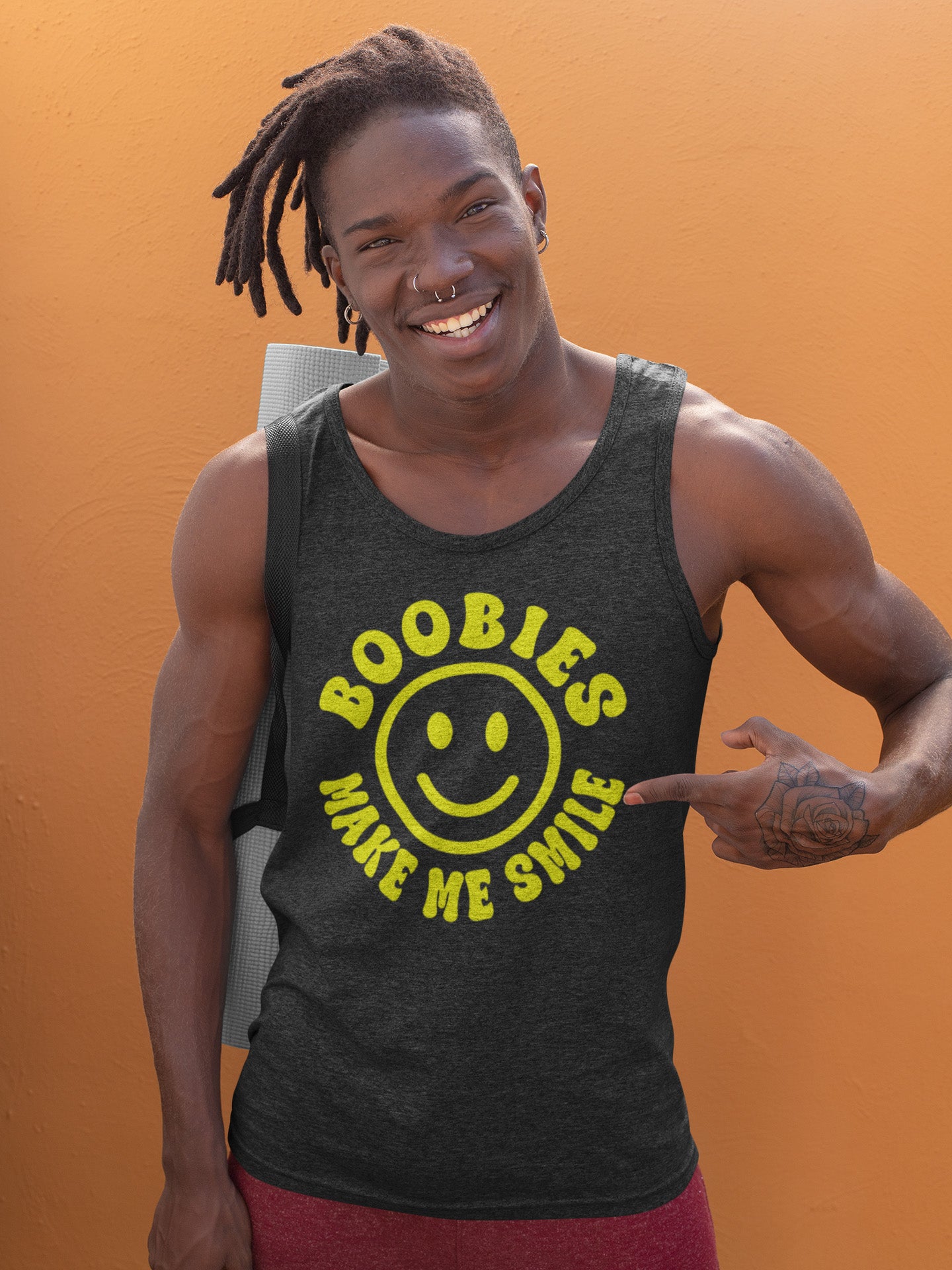 Boobies Make Me Smile - Tank Top