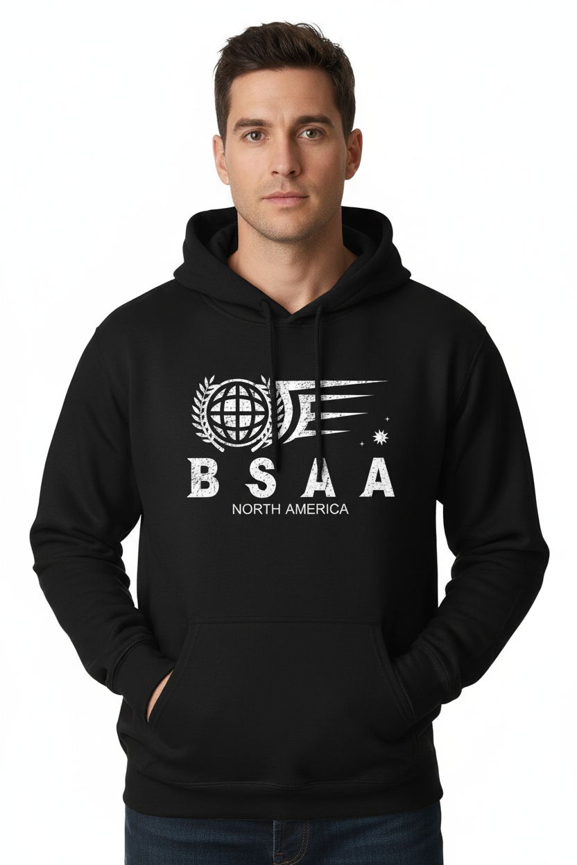 BSAA Resident Evil (Distressed) - Hoodie - Absurd Ink