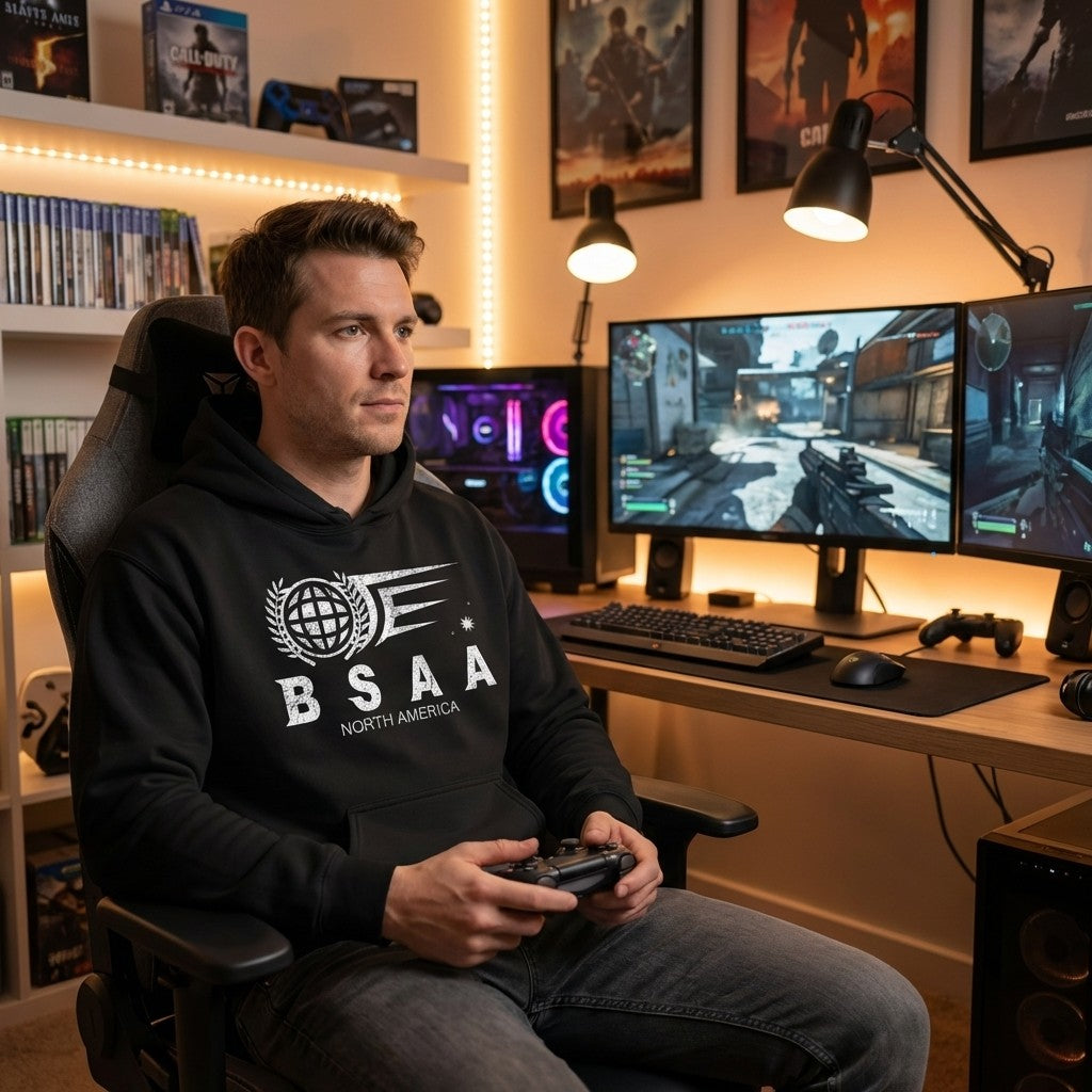 BSAA Resident Evil (Distressed) - Hoodie - Absurd Ink