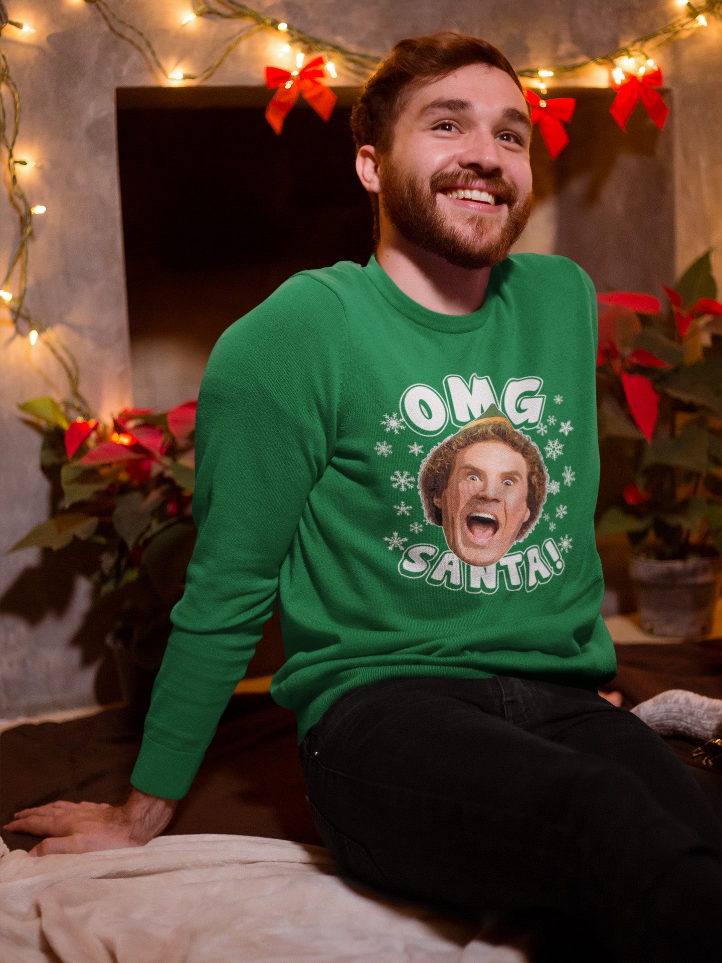 Buddy The Elf OMG Santa - Sweatshirt