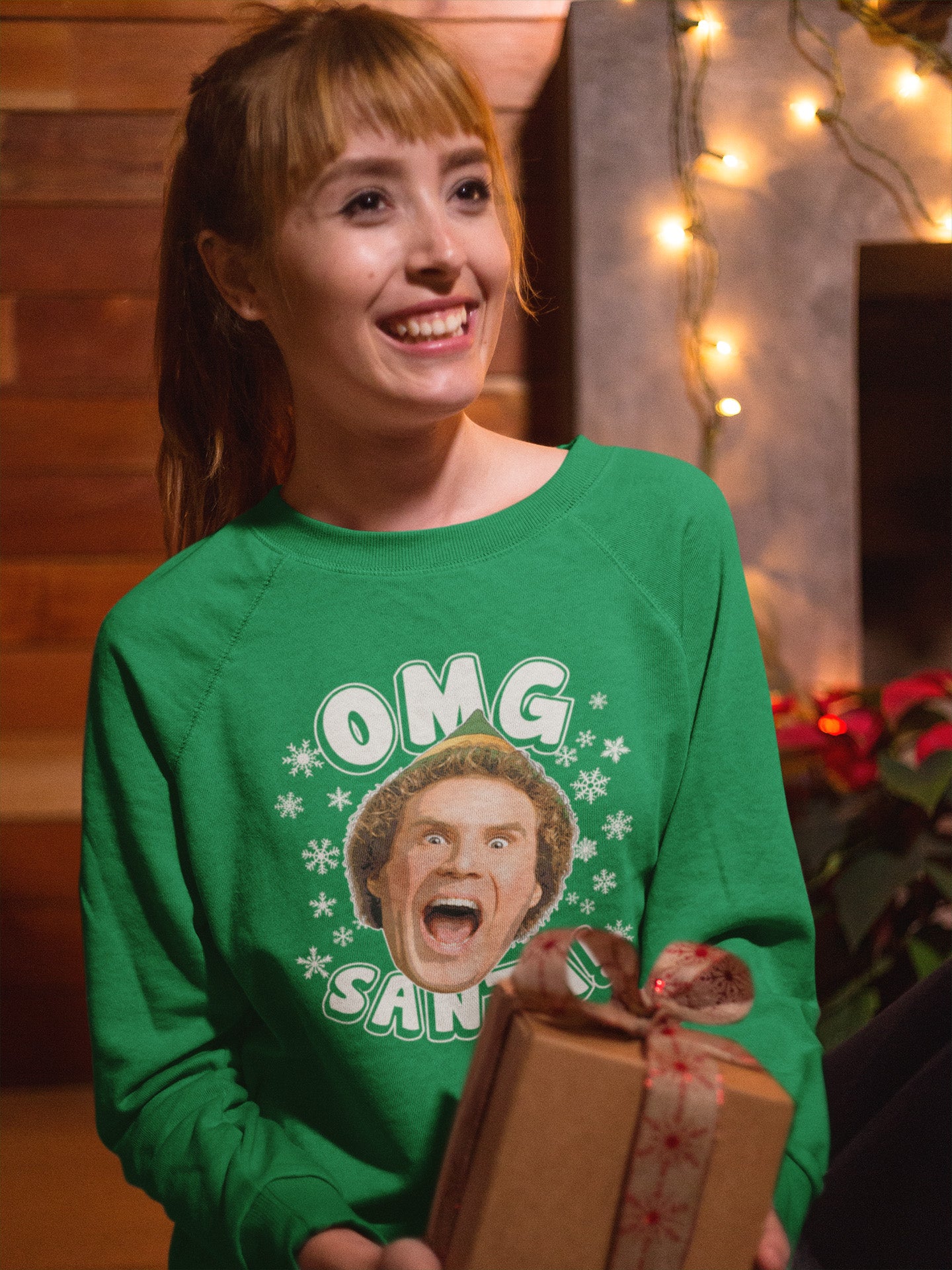 Buddy The Elf OMG Santa - Sweatshirt