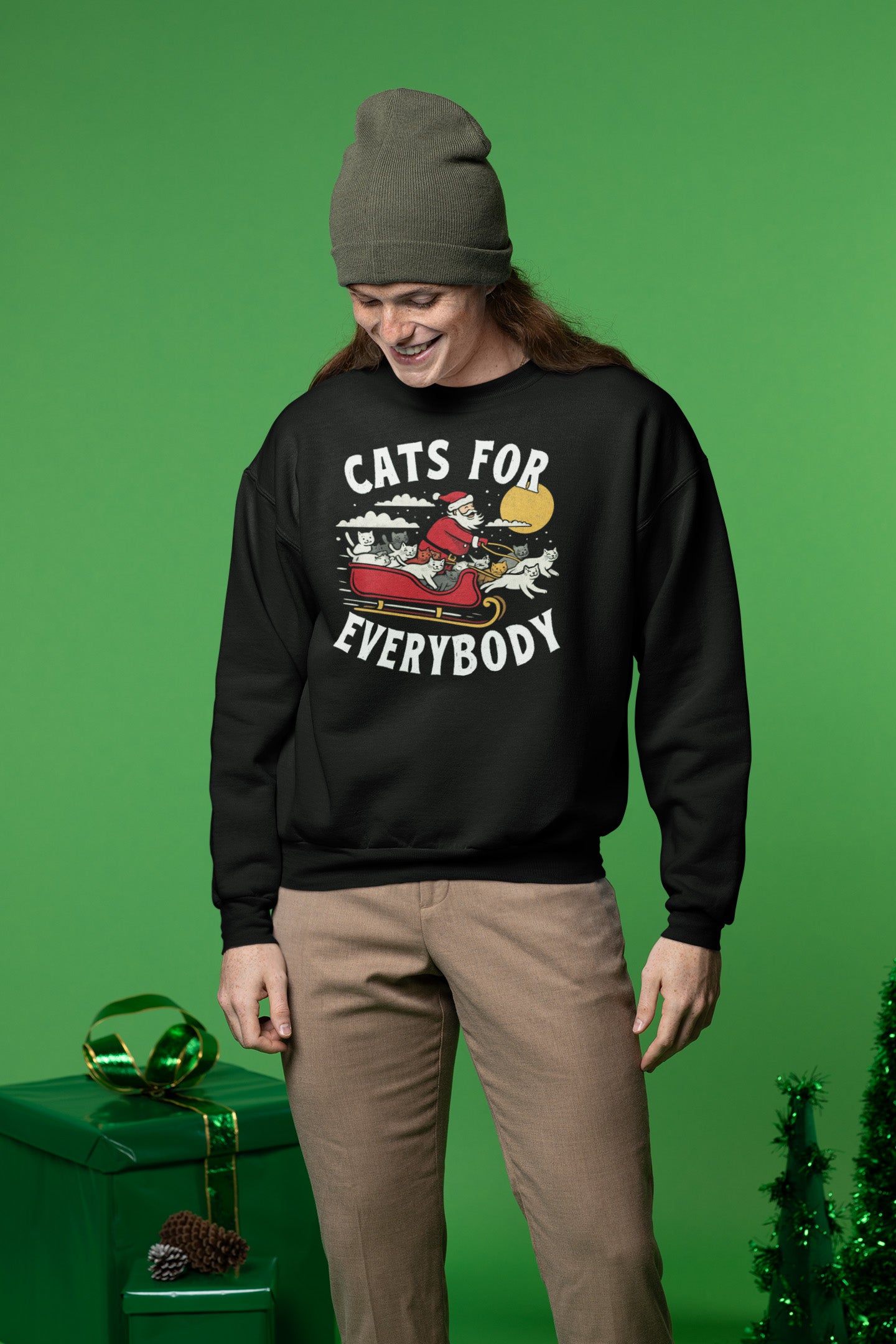 Cats For Everybody Christmas - Sweatshirt
