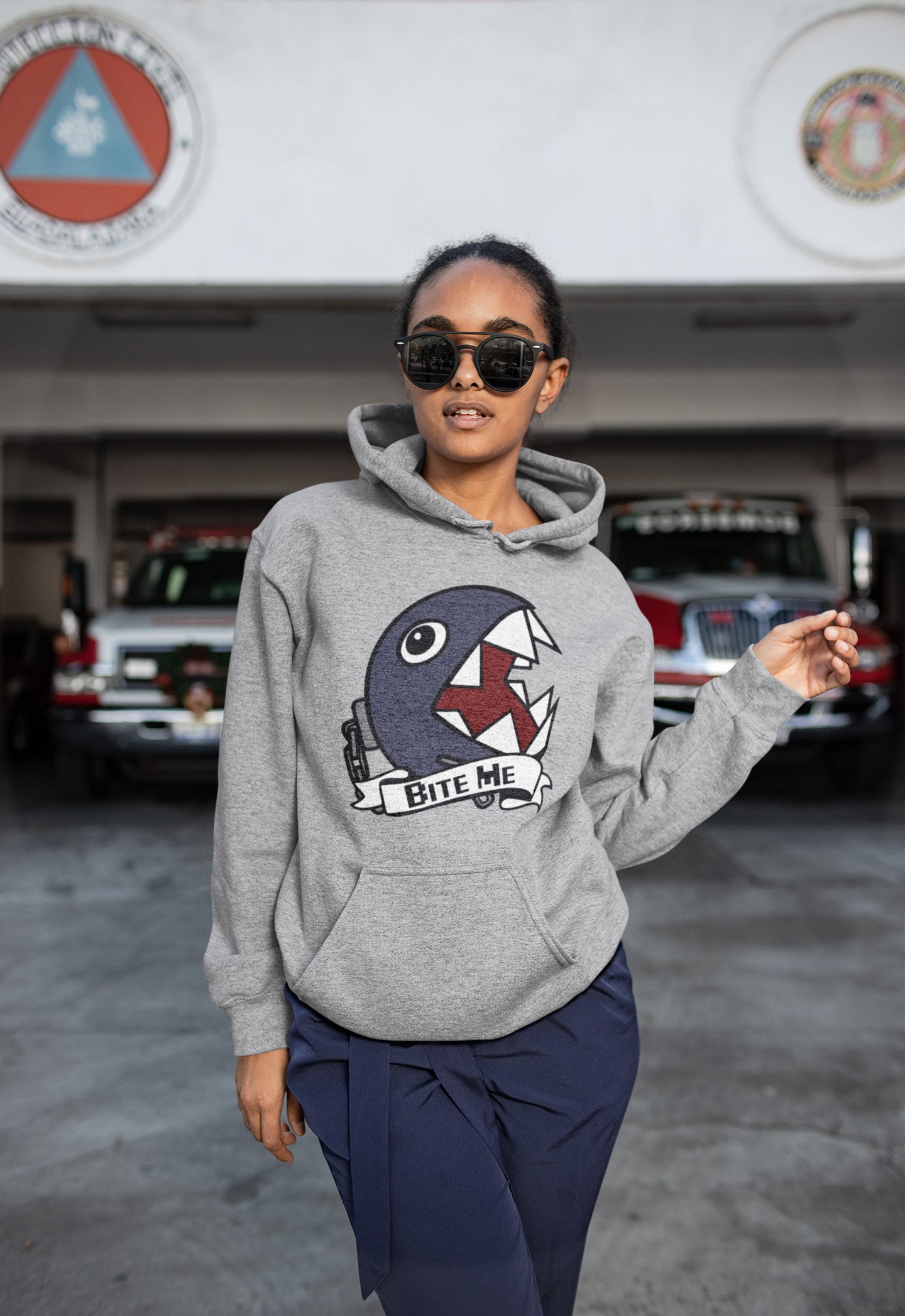 Chain Chomp Mario Kart - Hoodie