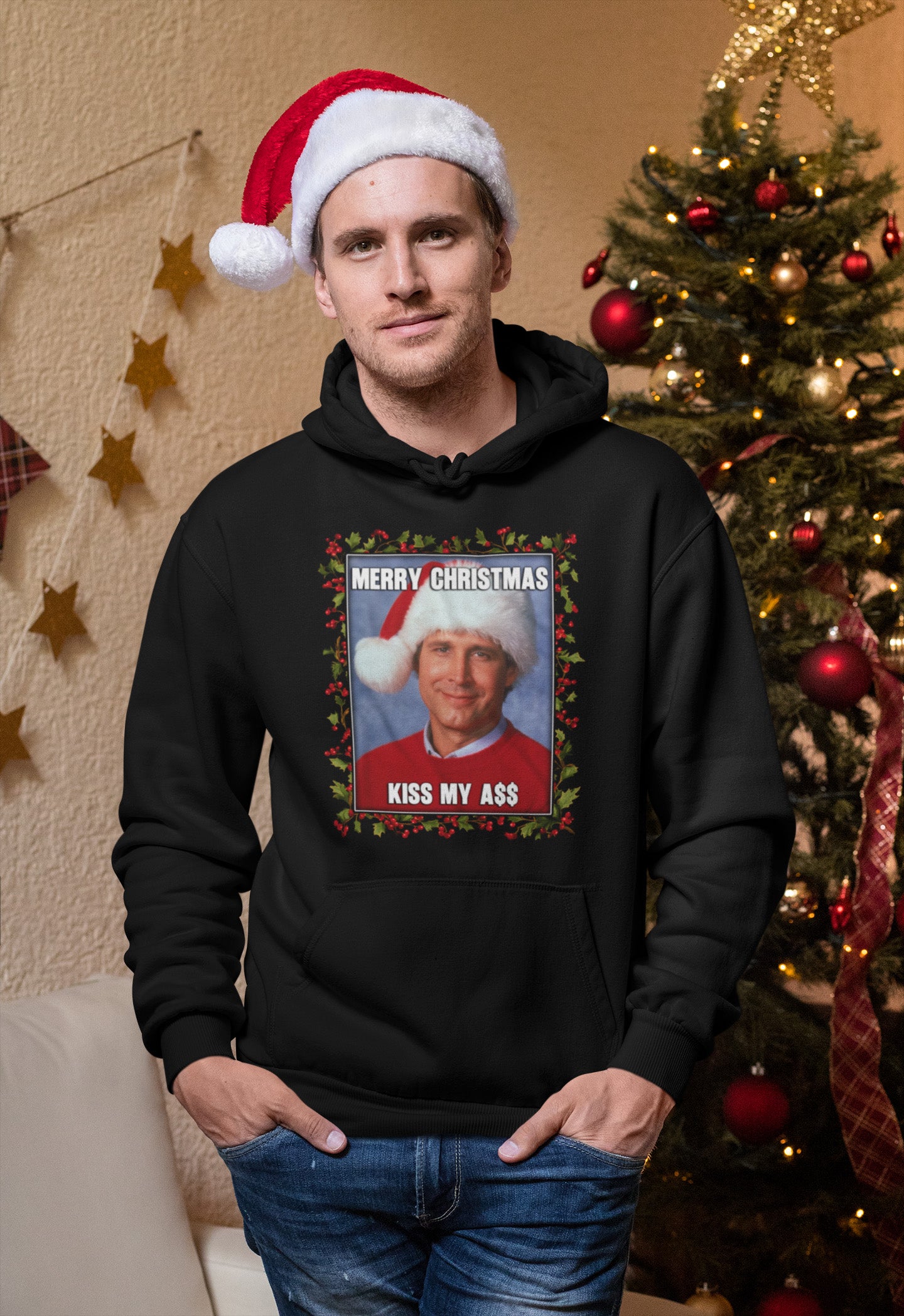 Clark Griswold Merry Christmas - Hoodie