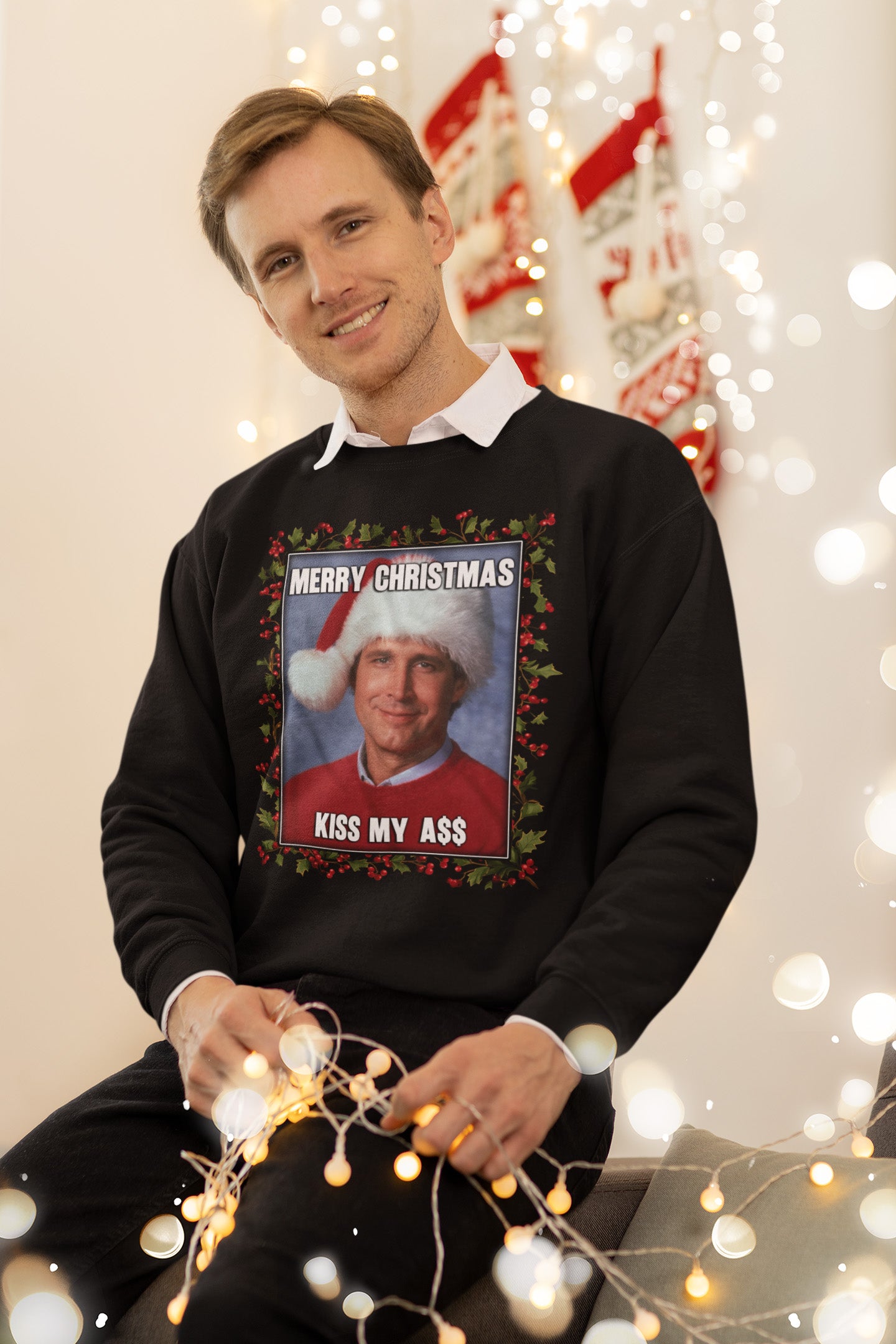 Clark Griswold Merry Christmas - Sweatshirt