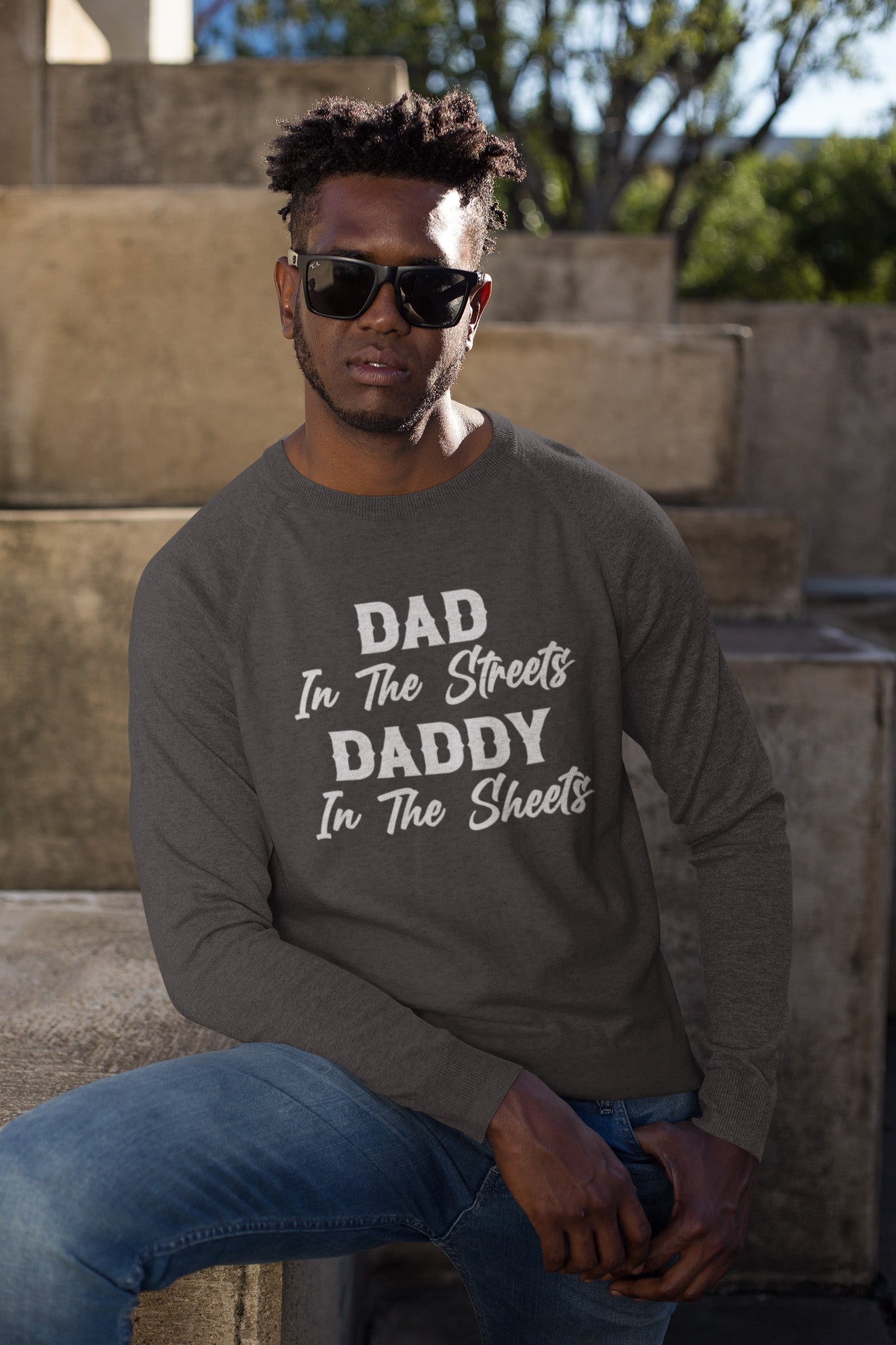 Dad In The Streets - Long Sleeve Tee