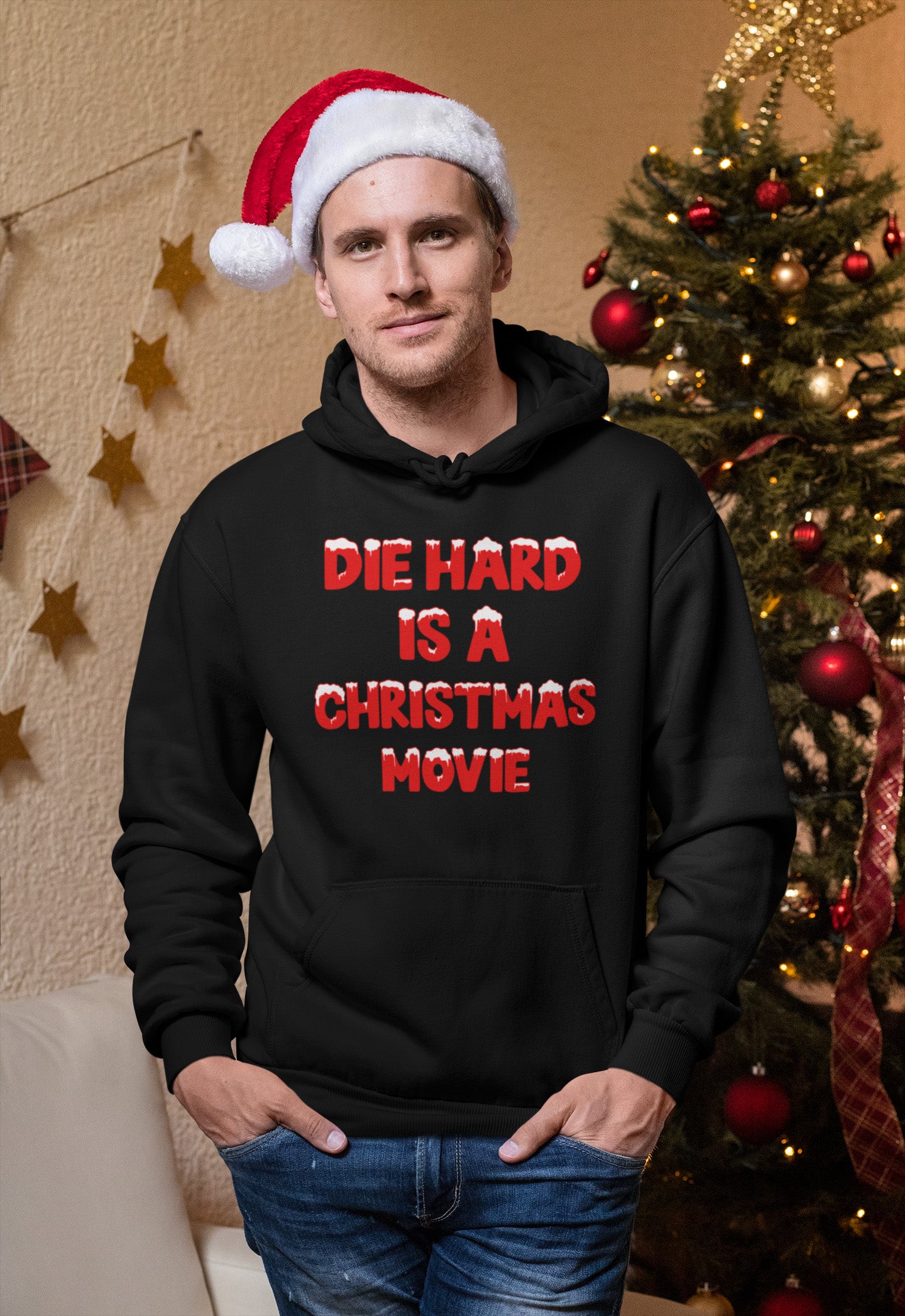Die Hard Is A Christmas Movie - Hoodie