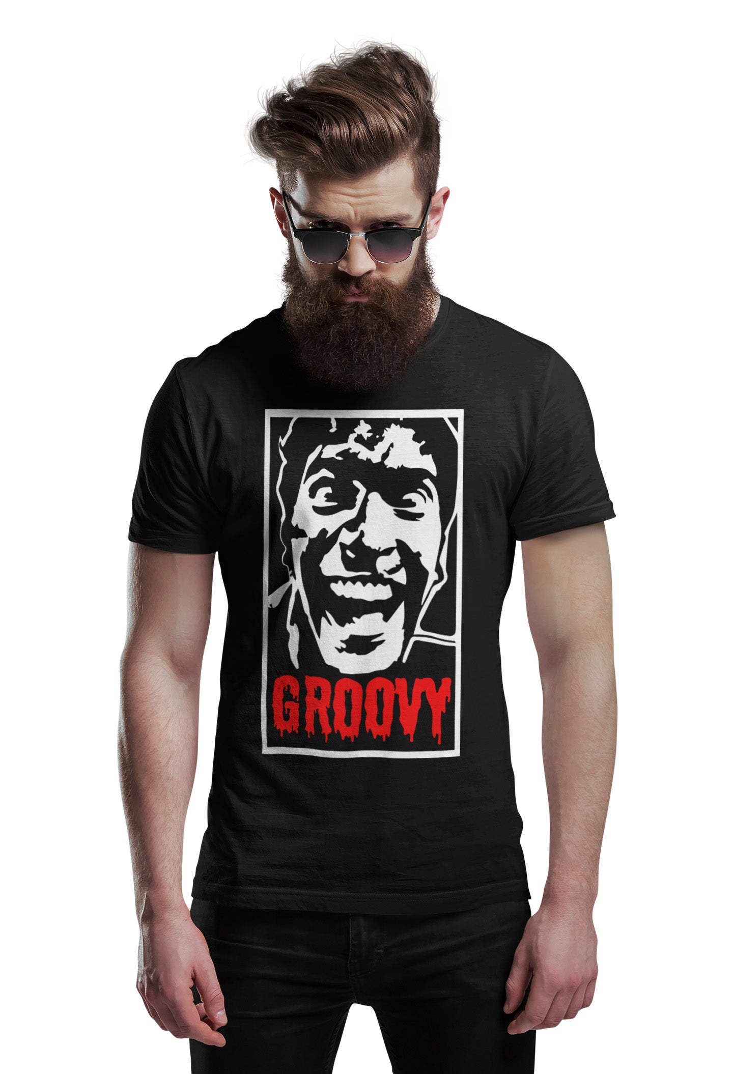 Evil Dead Groovy - T-Shirt - Absurd Ink