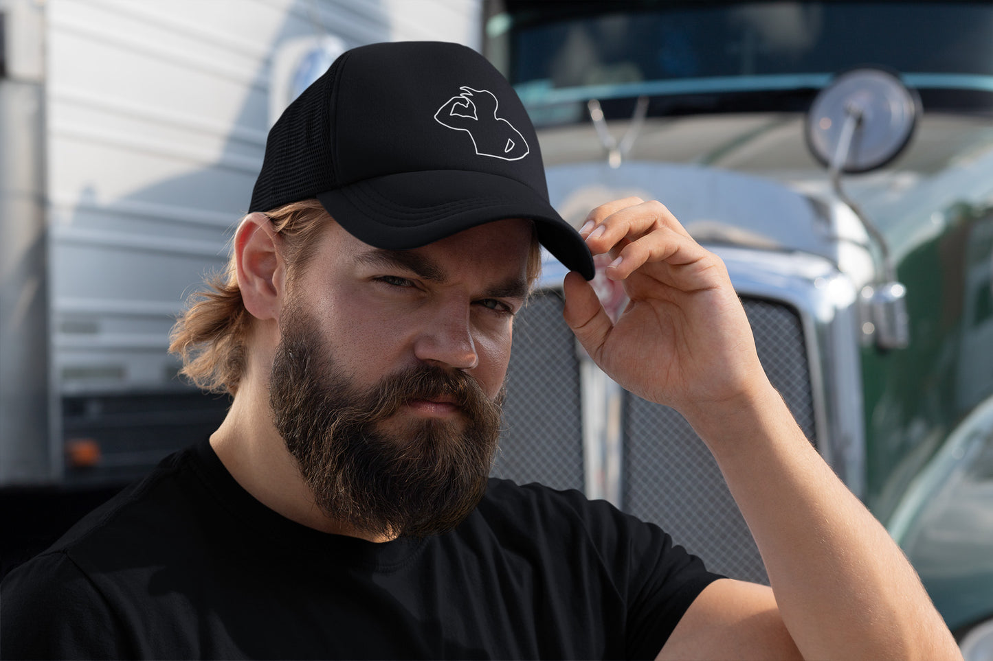 Fight Milk Snapback Trucker Hat