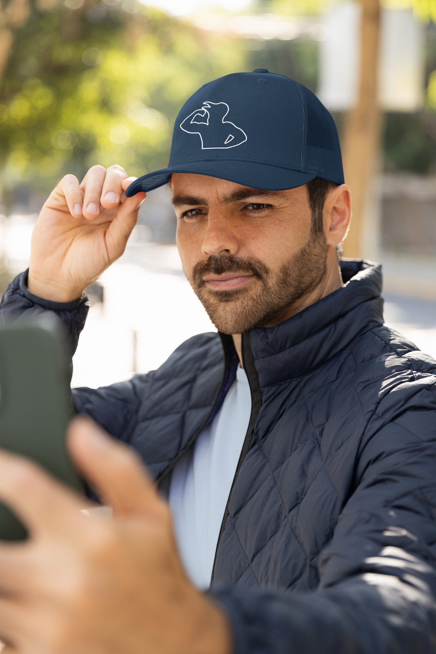 Fight Milk Snapback Trucker Hat