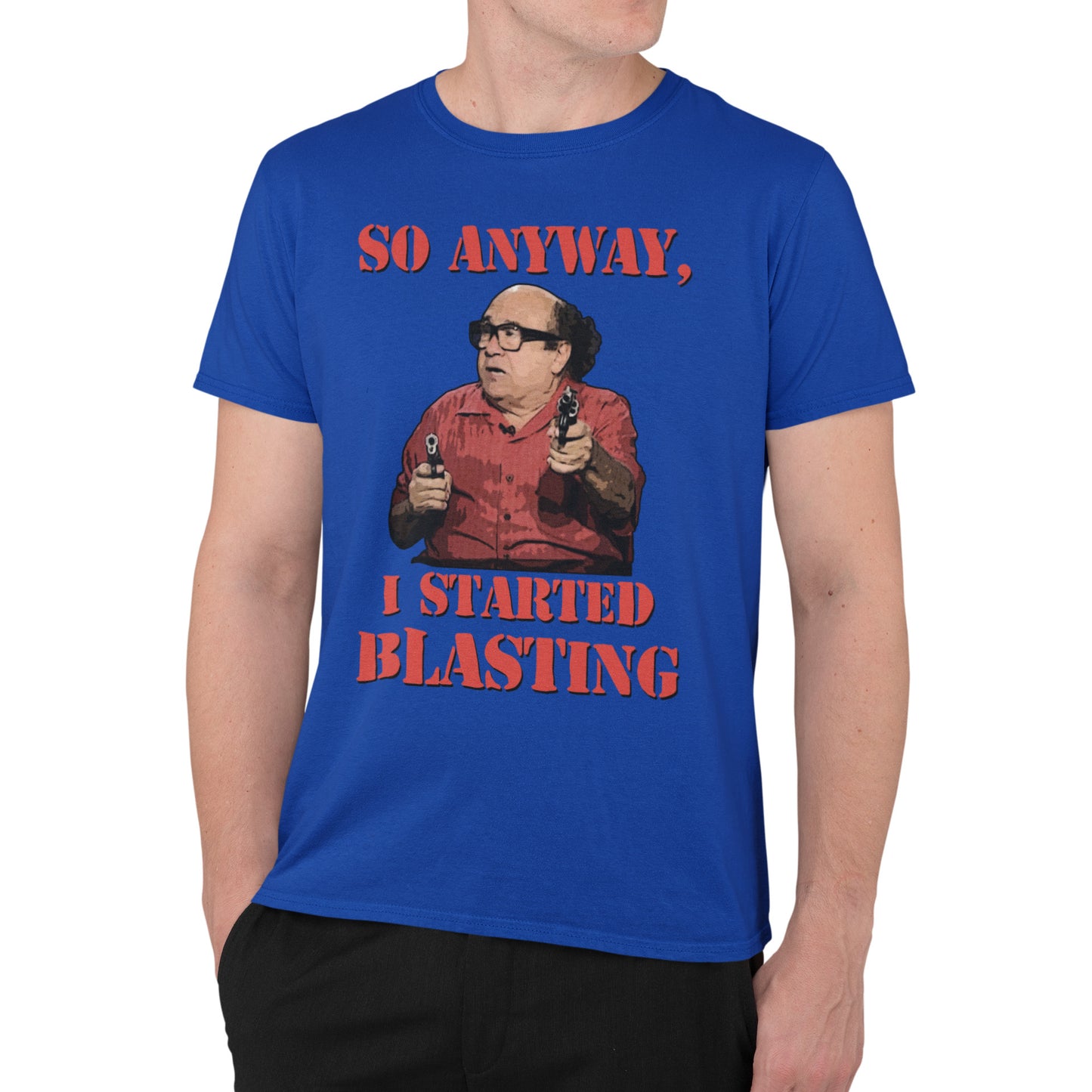 Frank Reynolds I Started Blasting T-Shirt