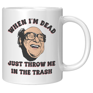 Frank Reynolds Throw Me In The Trash - Mug 11oz