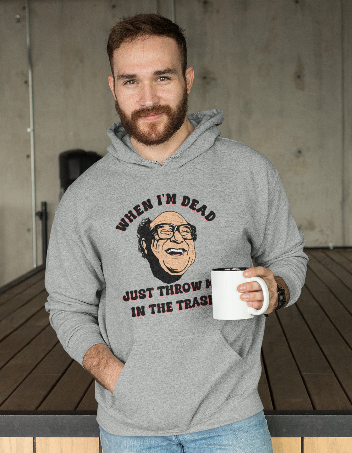 Frank Reynolds Throw Me In The Trash - Hoodie