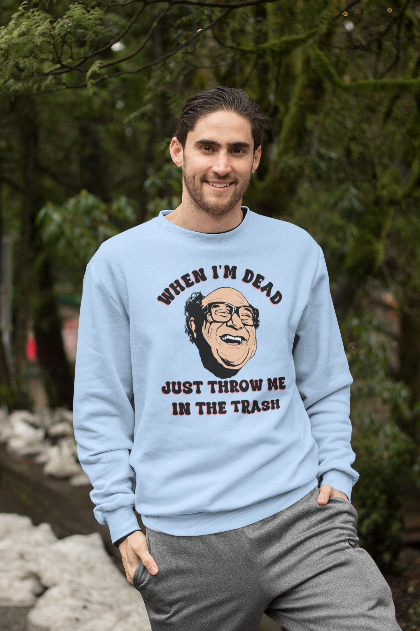 Frank Reynolds Throw Me In The Trash - Sweatshirt