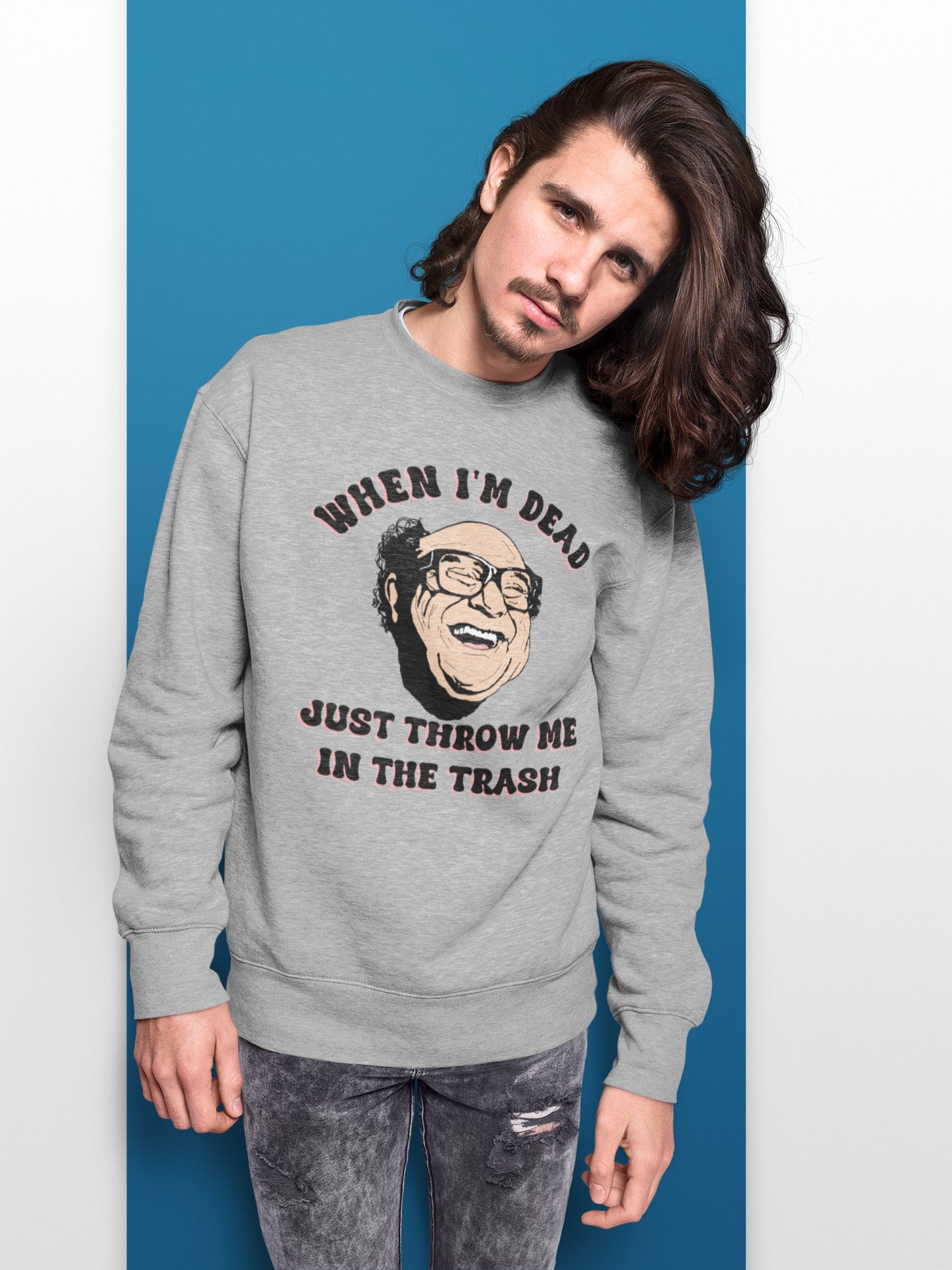 Frank Reynolds Throw Me In The Trash - Sweatshirt