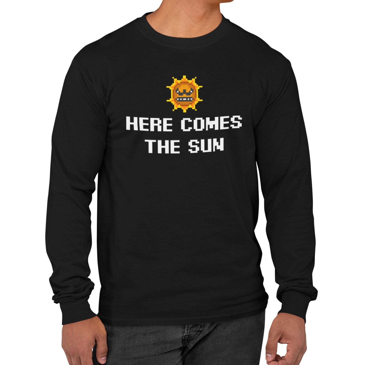 Here Comes The Sun Mario Bros 3 - Long Sleeve Tee