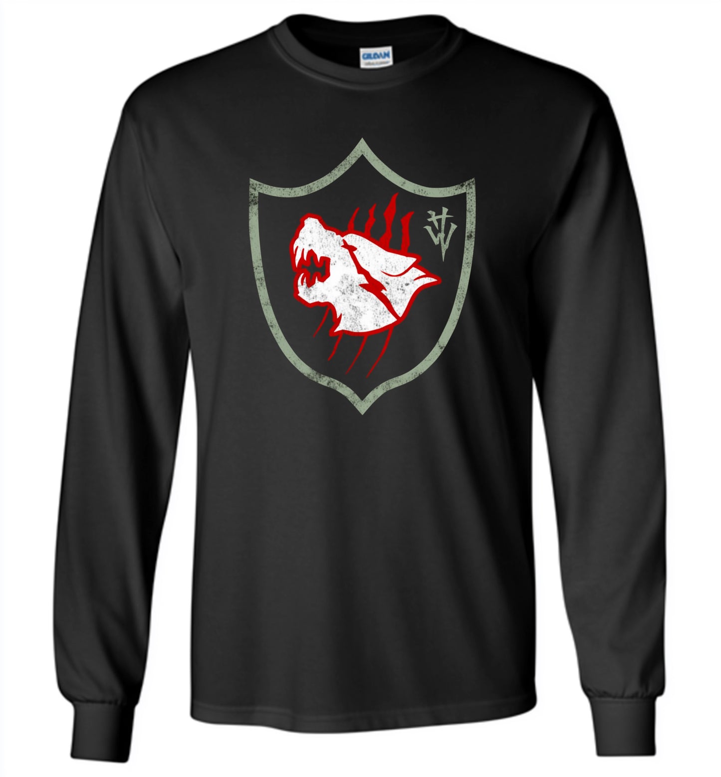 Hound Wolf Squad Distressed - Long Sleeve Tee