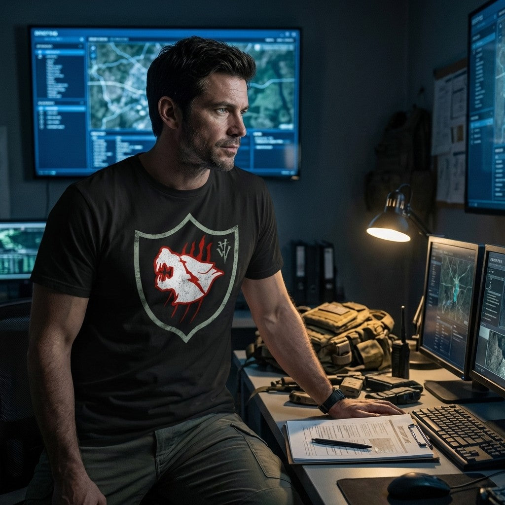 Hound Wolf Squad Distressed - T-Shirt