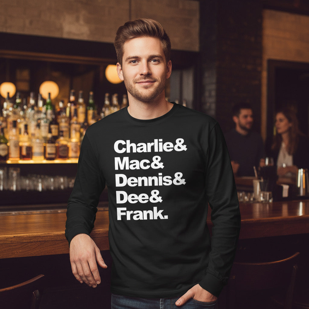 Always Sunny In Philadelphia Cast - Long Sleeve Tee