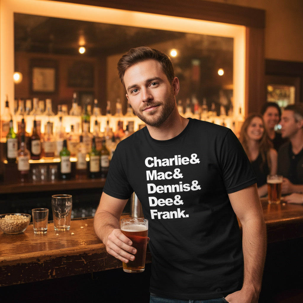 Always Sunny In Philadelphia Cast - T-Shirt