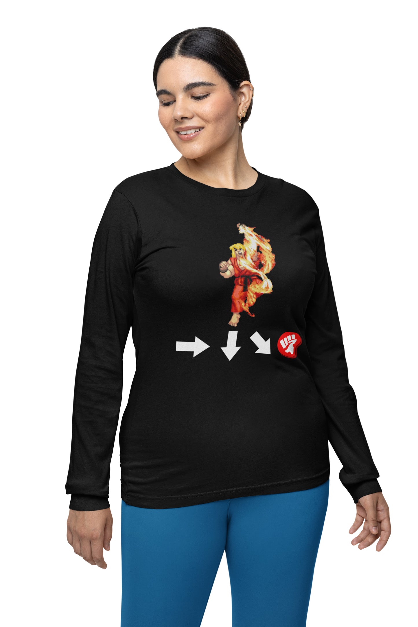 Ken Dragon Punch - Long Sleeve Tee