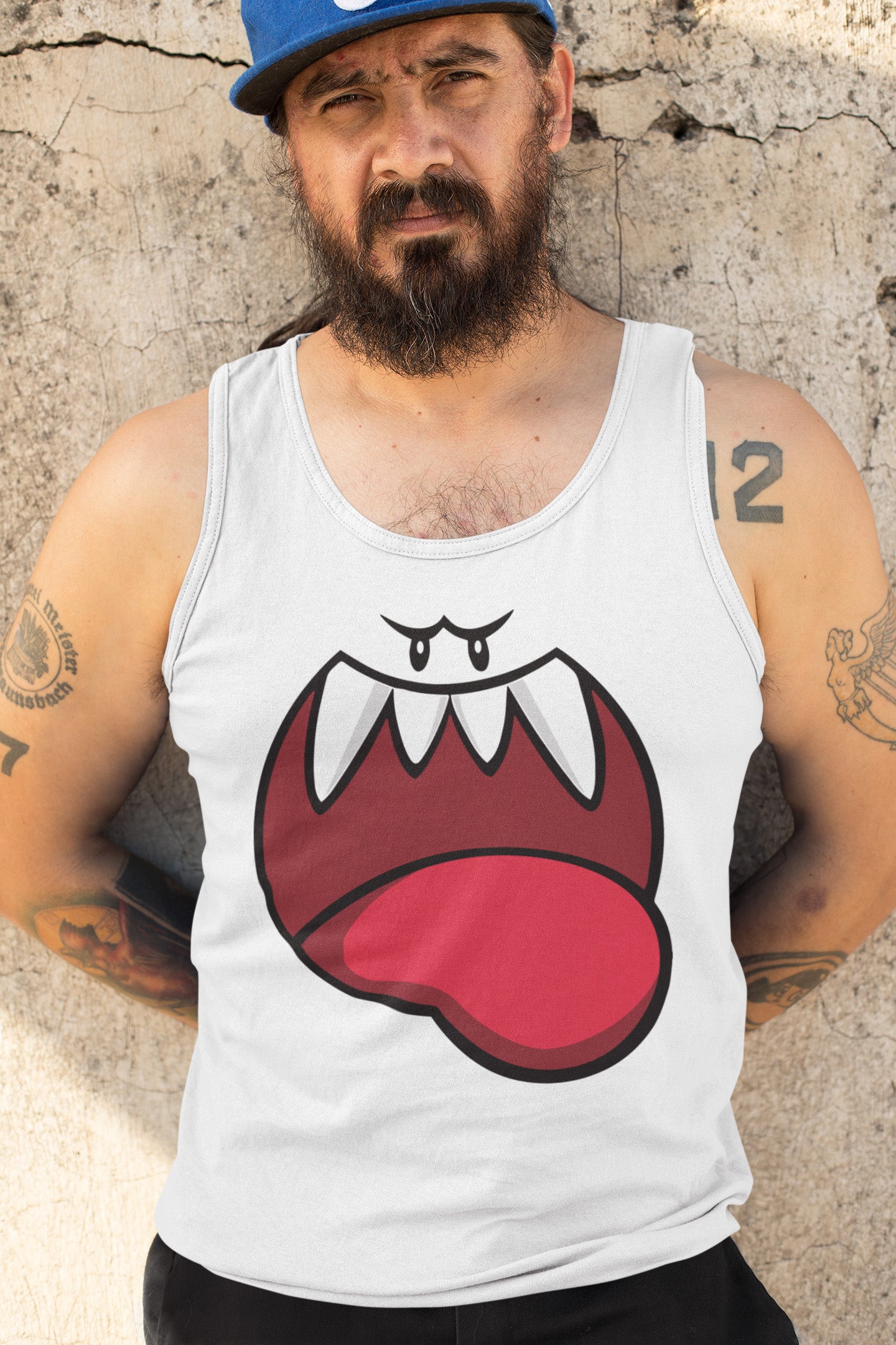 King Boo Mario - Tank Top