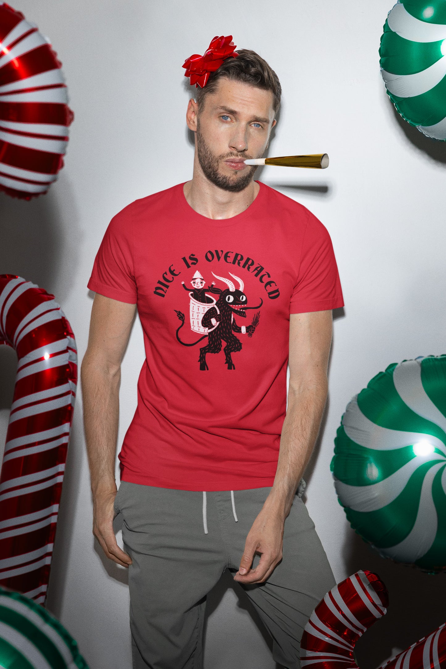 Krampus Nice Is Overrated - T-Shirt