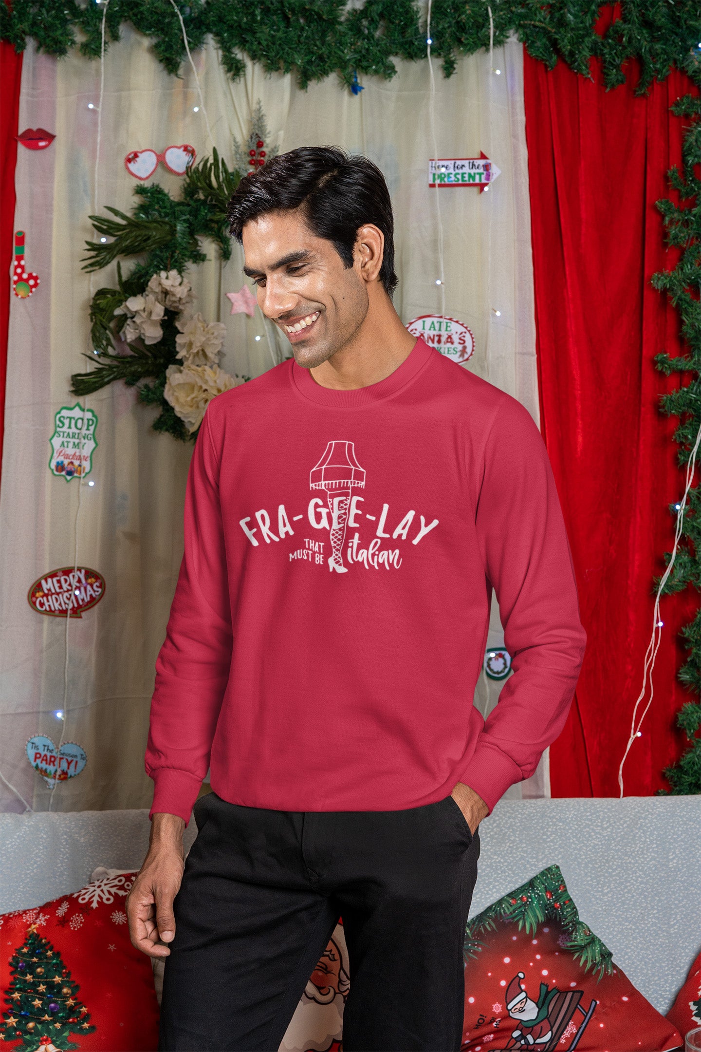 A Christmas Story Lamp - Sweatshirt