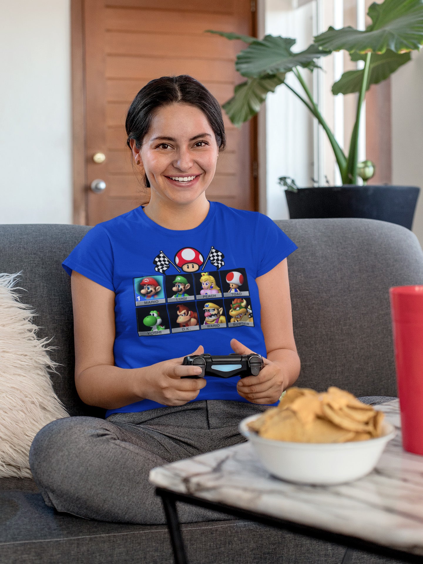 Mario Kart Character Select - Ladies Tee