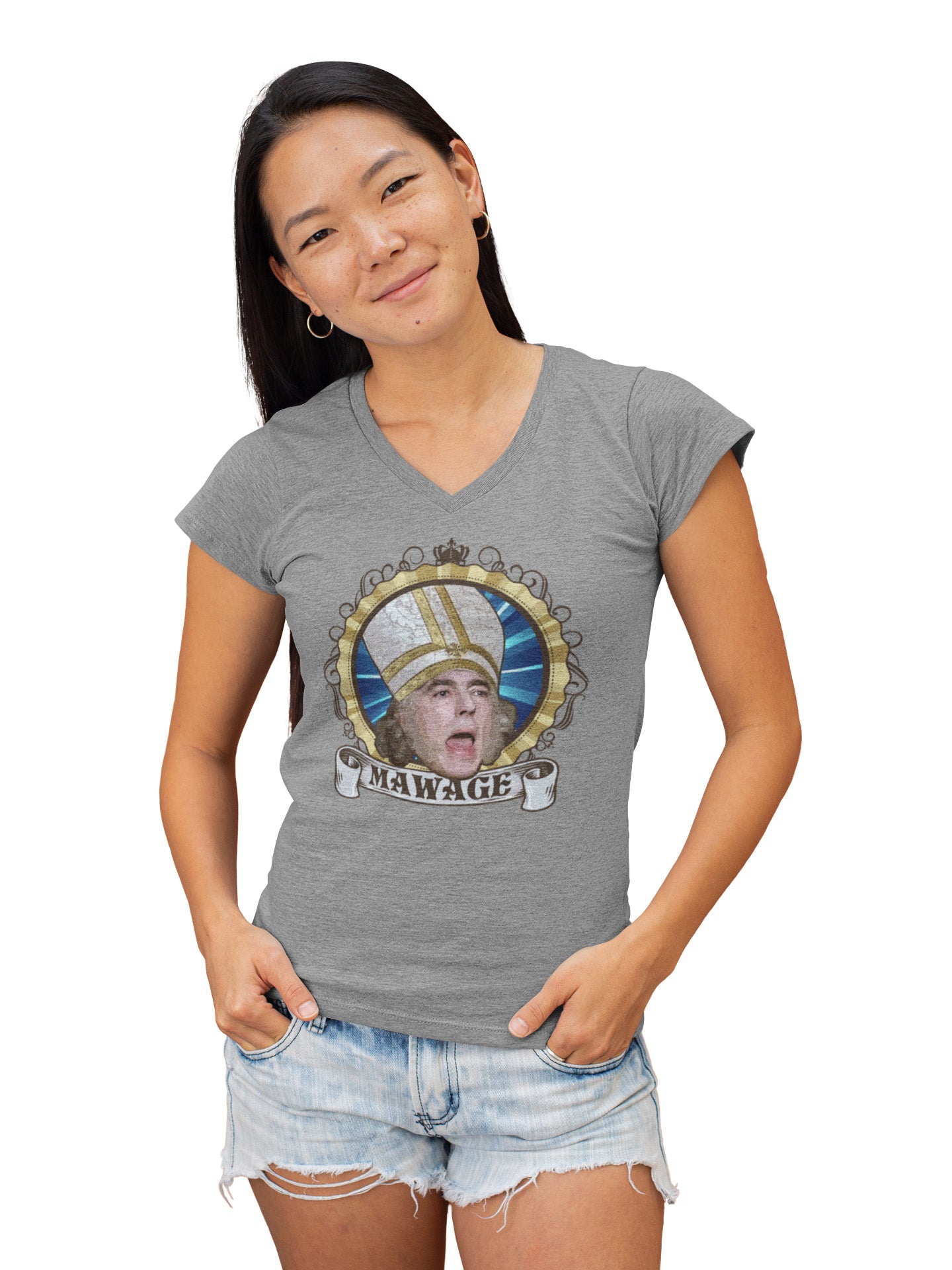 Mawage - Ladies V-Neck T-Shirt