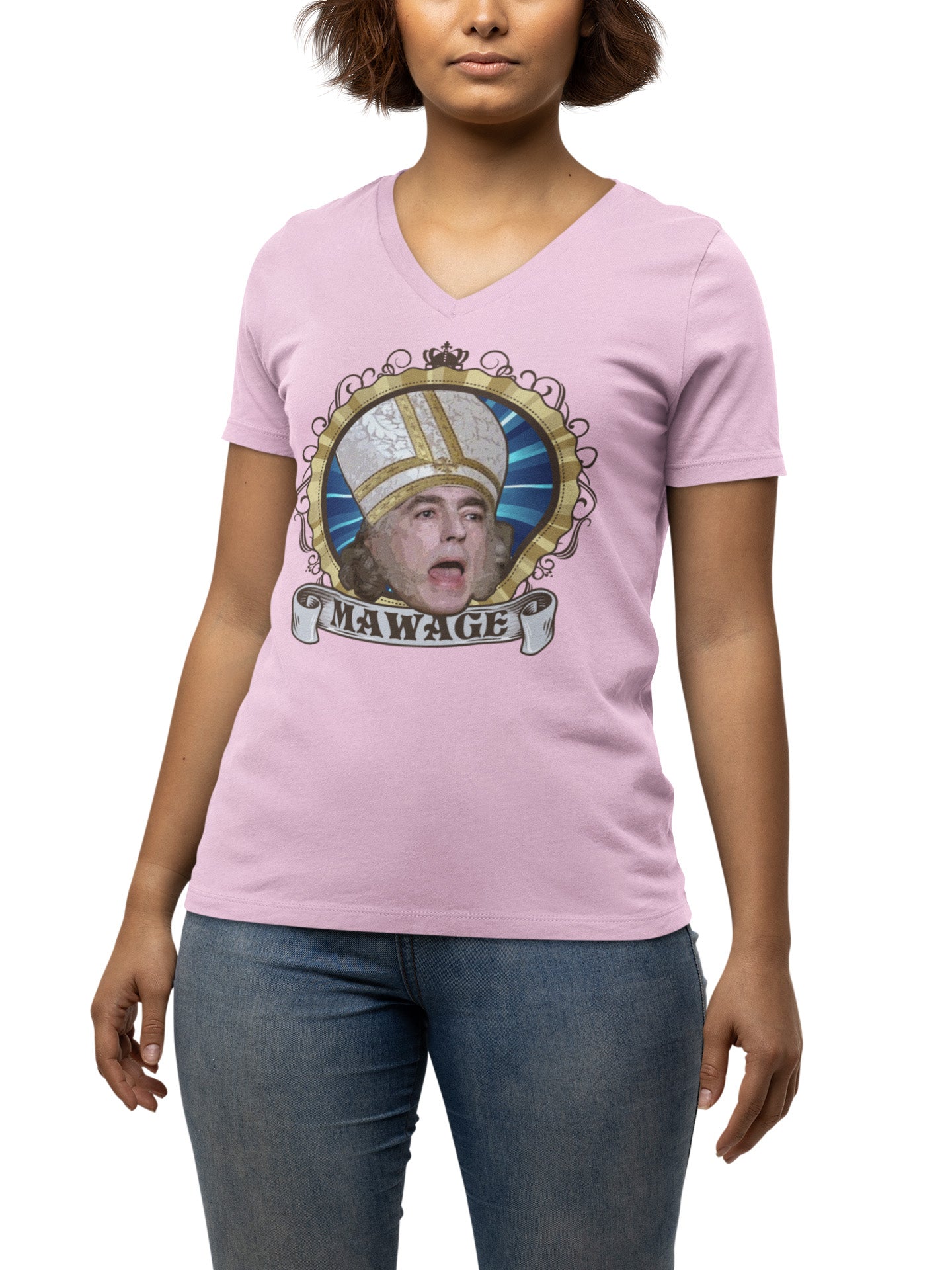Mawage - Ladies V-Neck T-Shirt
